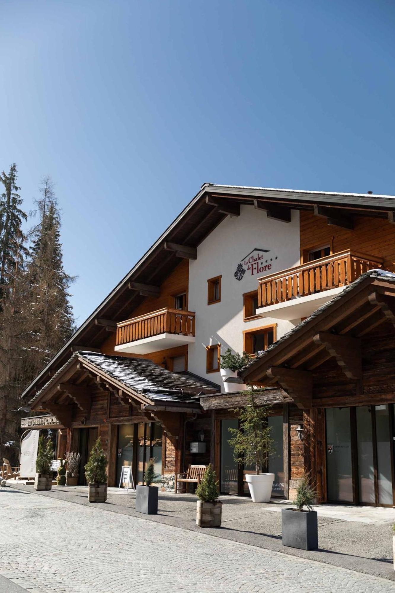 Le Chalet De Flore Верб'є Екстер'єр фото